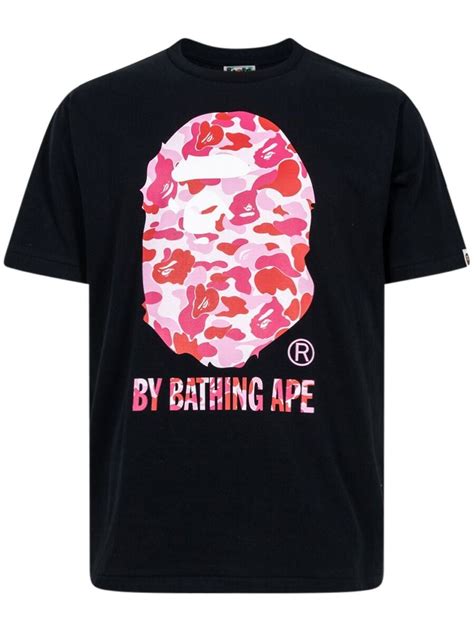 burberry bathing ape shirt|a bathing ape pink shirt.